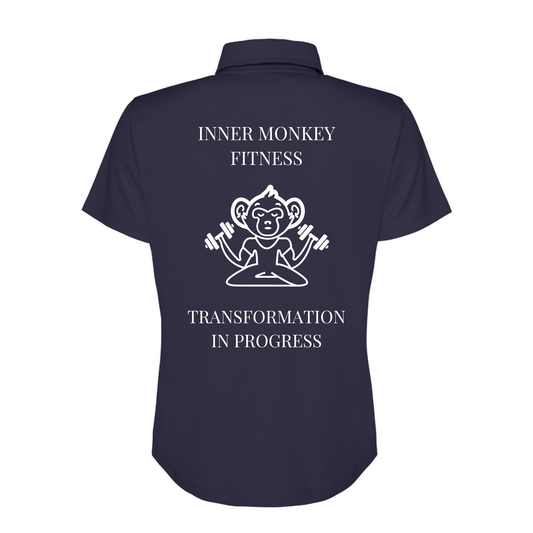 Ladies Cool Polo Shirt (Navy)