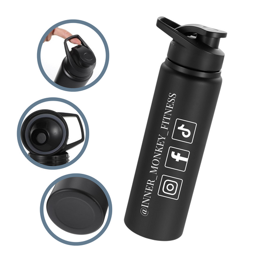 Inner Monkey Fitness - Metal Water Bottle (25oz/750ml)