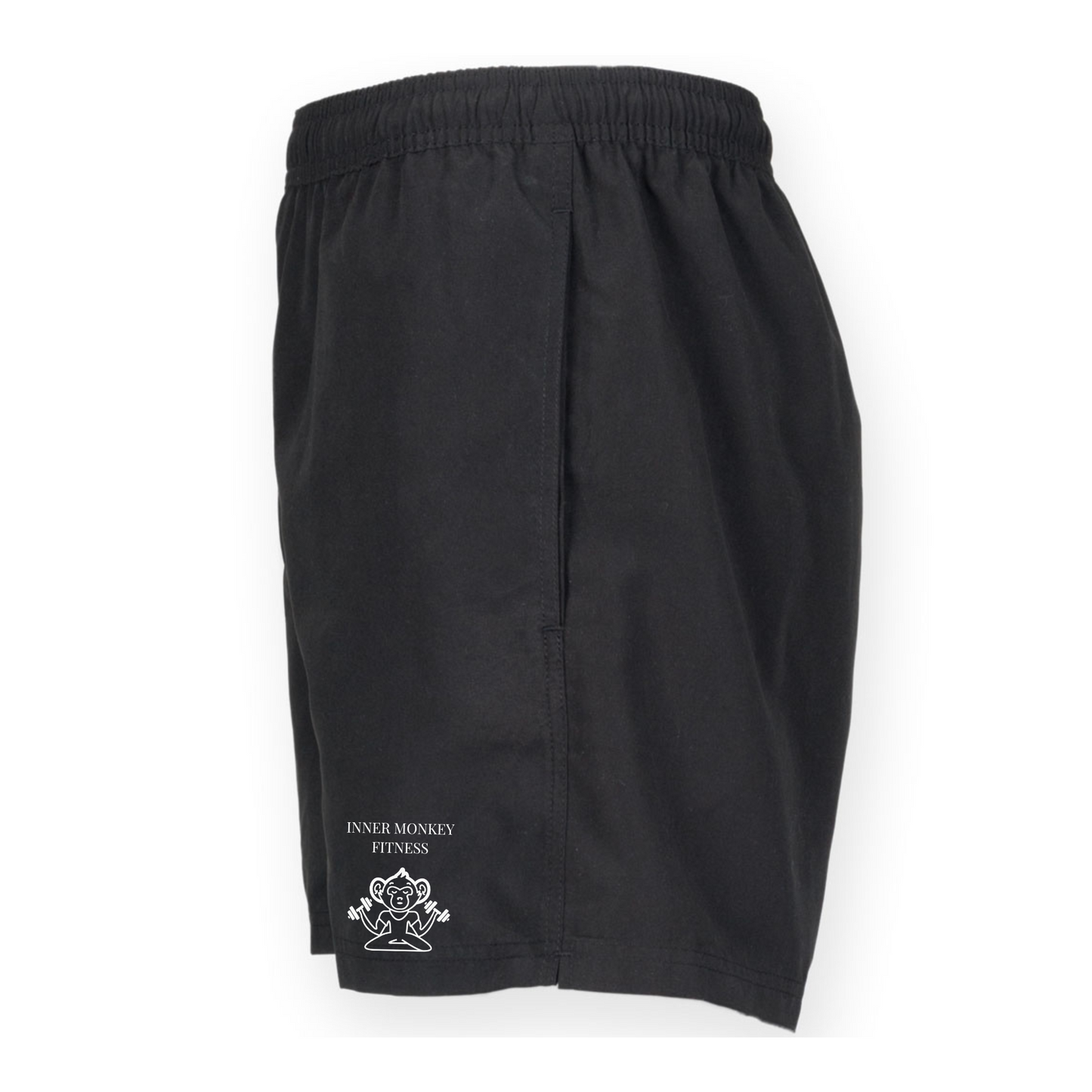 Men's Active Track Shorts (Black)