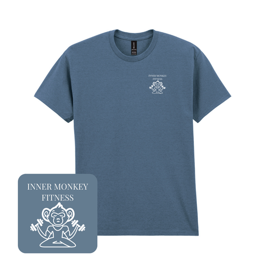Men's Cotton T-Shirt (Indigo)