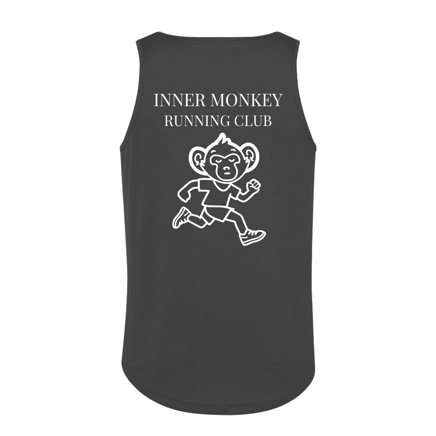 Men's Running Club Cool Vest (Charcoal)