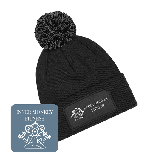 Inner Monkey Snowstar Beanie (Black)